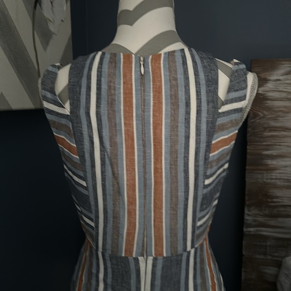 Bcbgeneration Linen Striped Dress - Picture 7 of 11